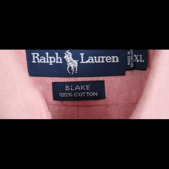 SOLD ON EBAY Ralph Lauren Pink Oxford - Picture 4 of 7